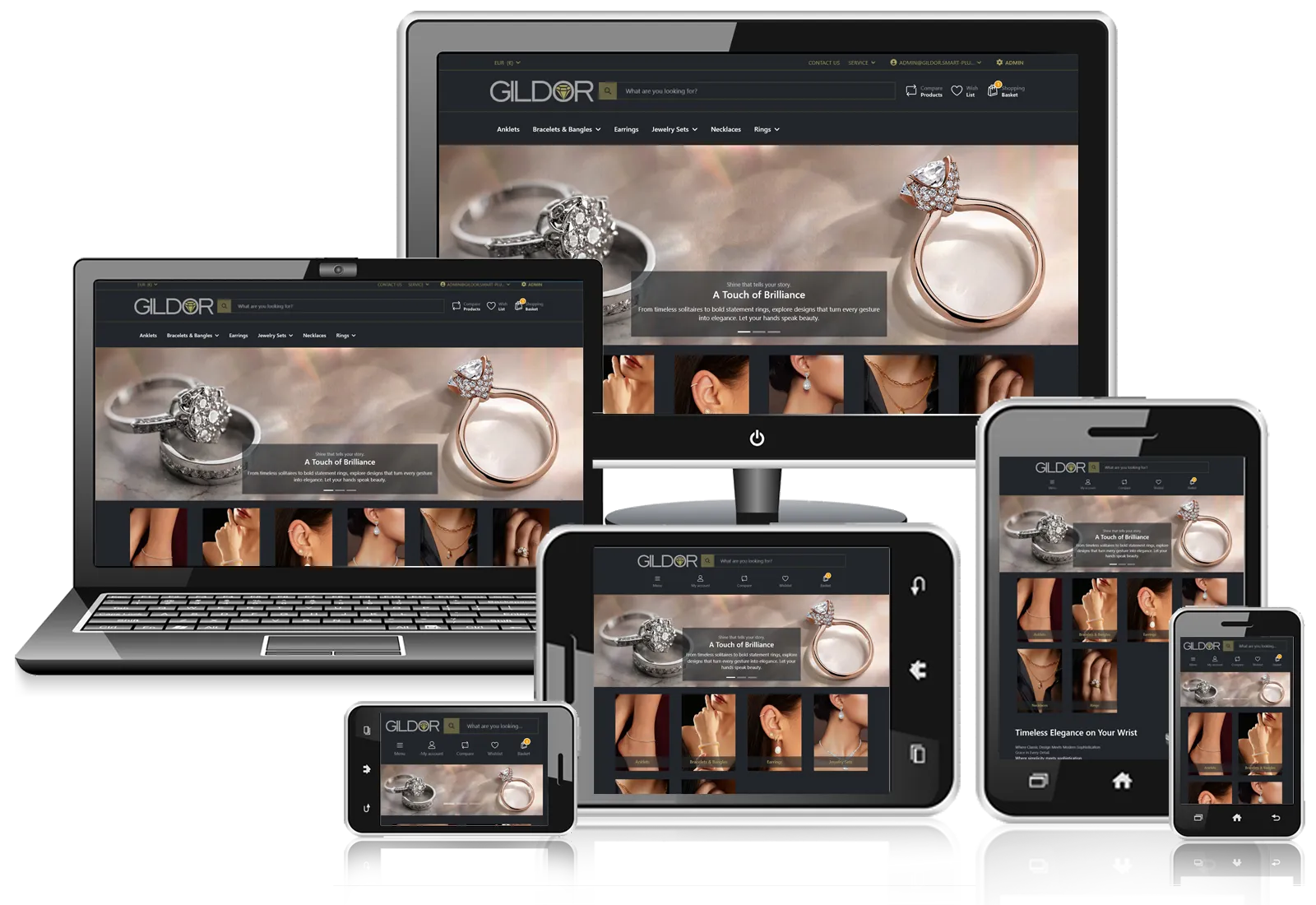 Picture of Gildor Theme – Dark & Elegant Template for Smartstore +6 module 