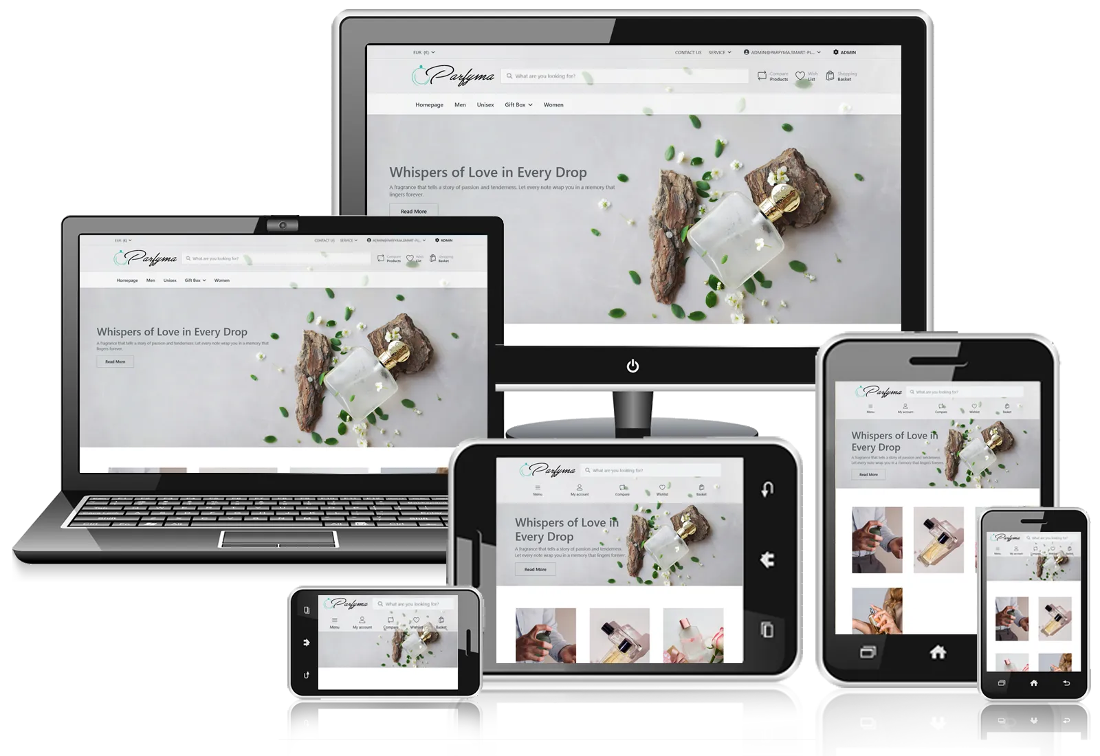 Picture of Parfyma Template – Luxury Perfume Stores +6 module